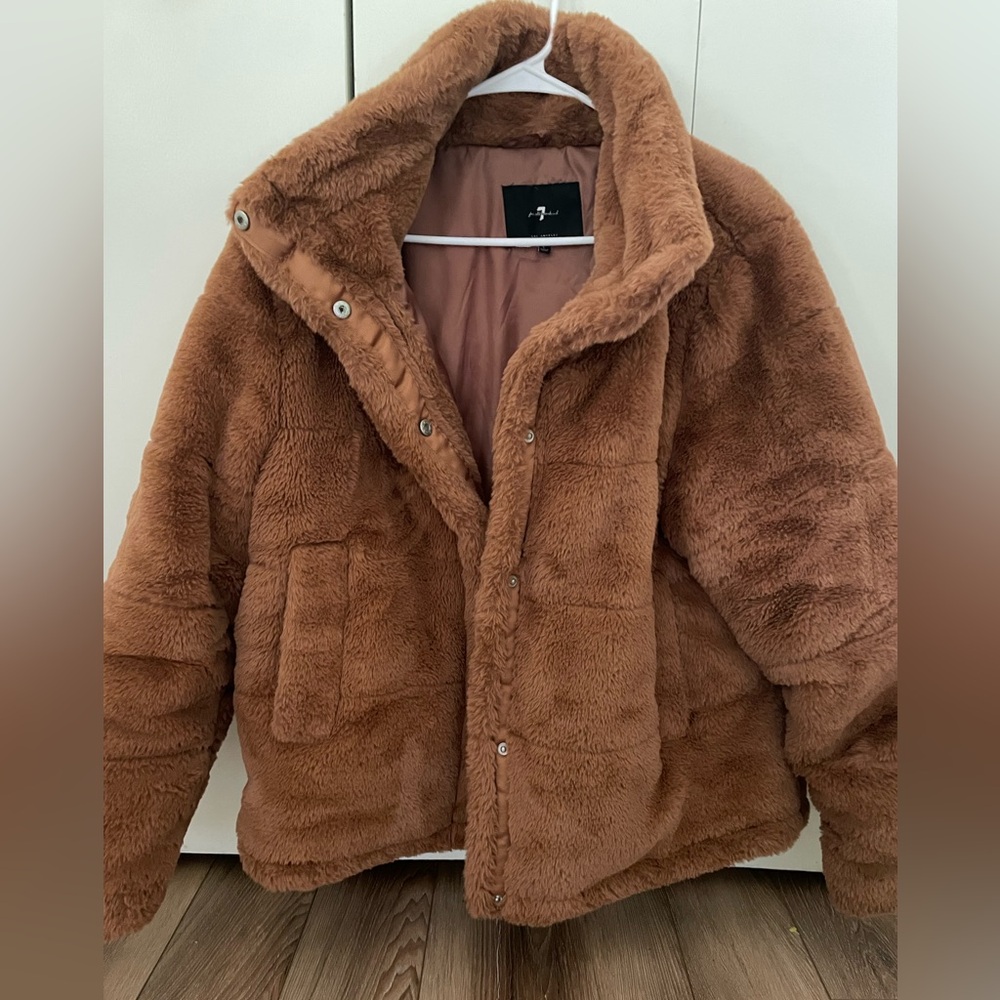 Seven for all Mankind Faux Fur Jacket